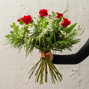 Ram de 6 roses